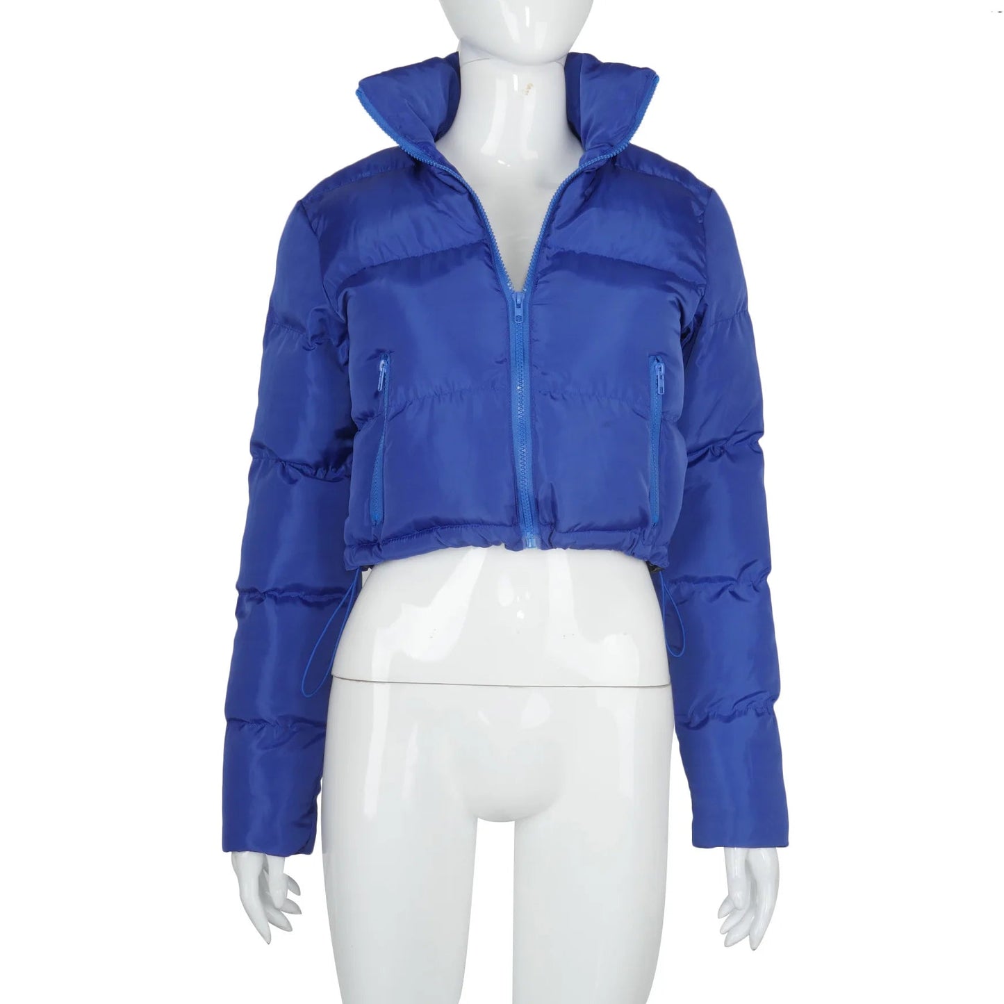Solid Down Puffer Jacket - Fall/Winter Coat