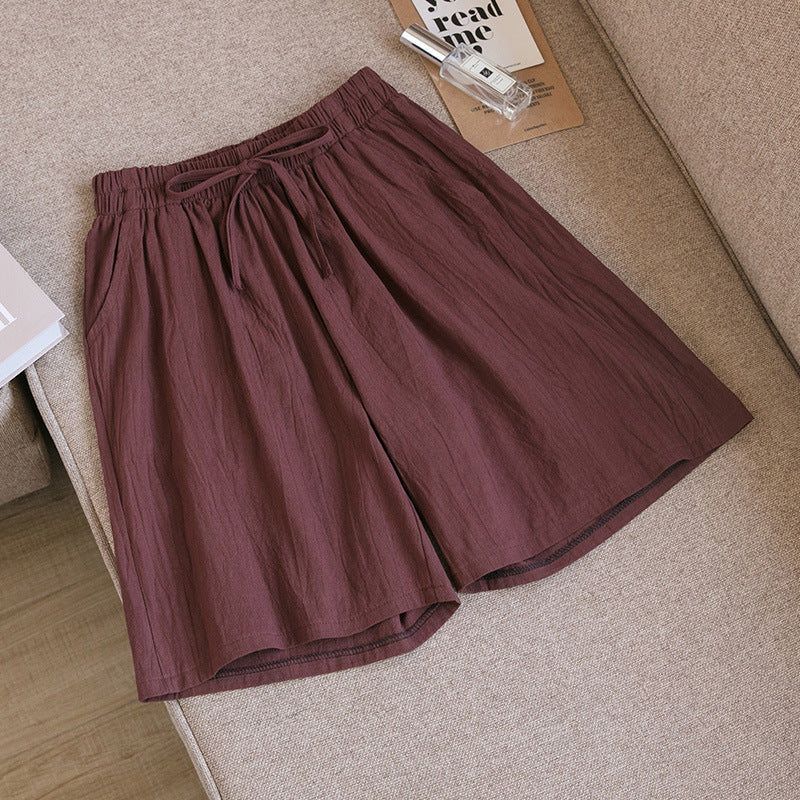 Wide-Leg Shorts