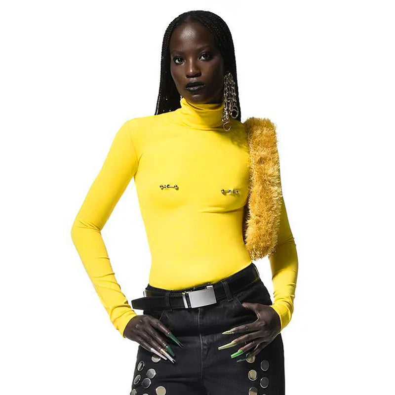 Essential Long Sleeve Turtleneck Tee