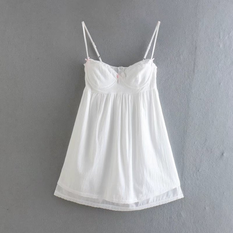 Lace Corset A-Line Dress