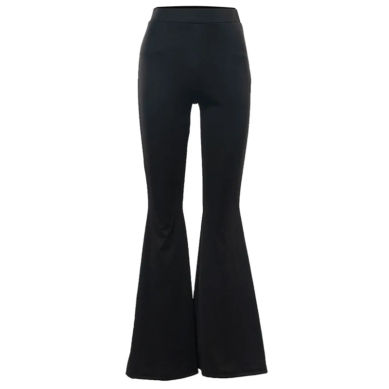High Waist Flared Pants