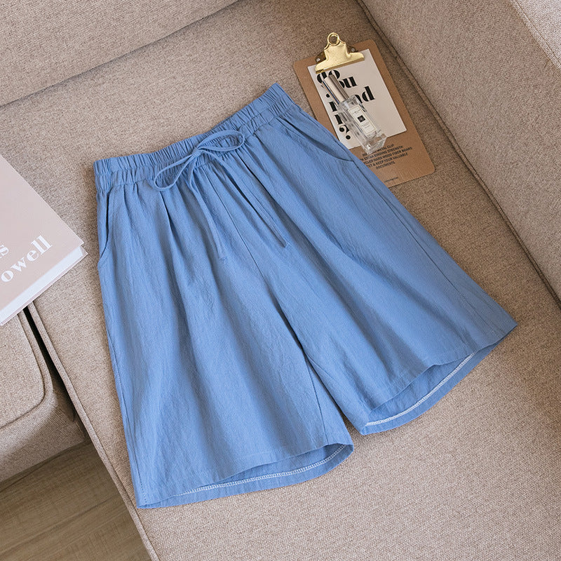 Wide-Leg Shorts