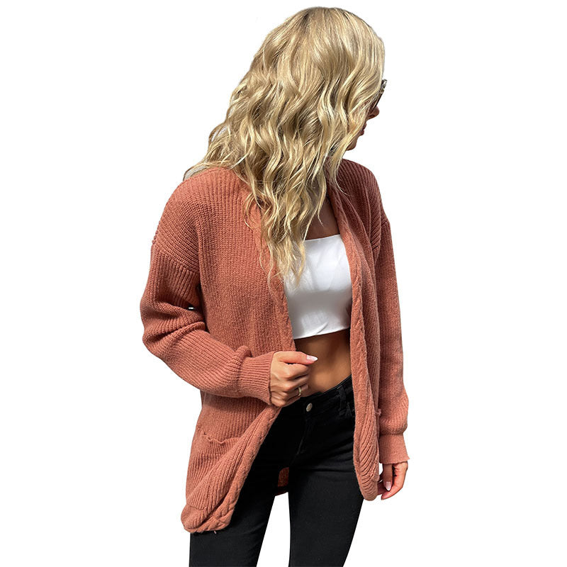 Autumn & Winter Knitted Cardigan