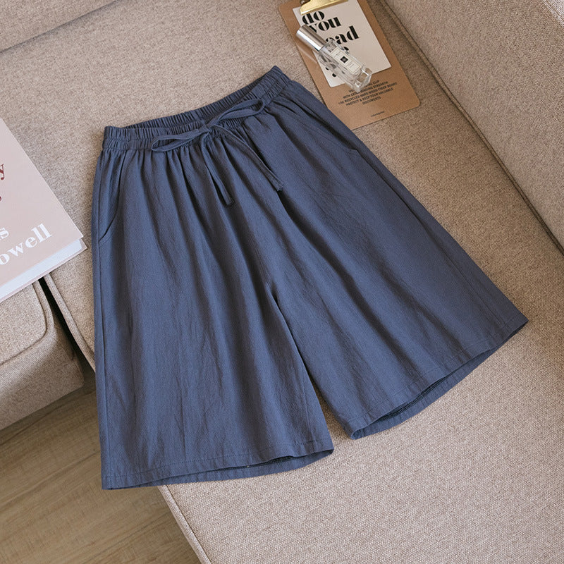 Wide-Leg Shorts