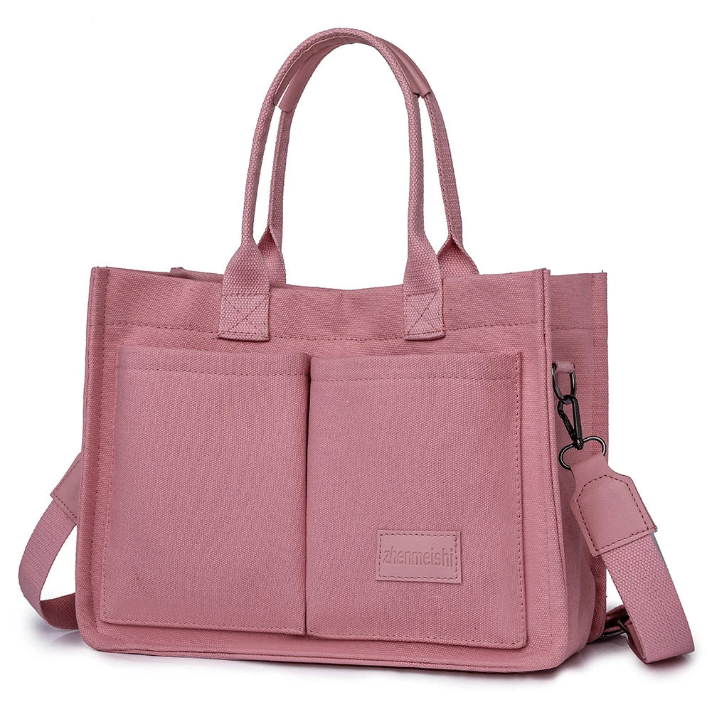 Large Capacity Canvas Tote Bag
