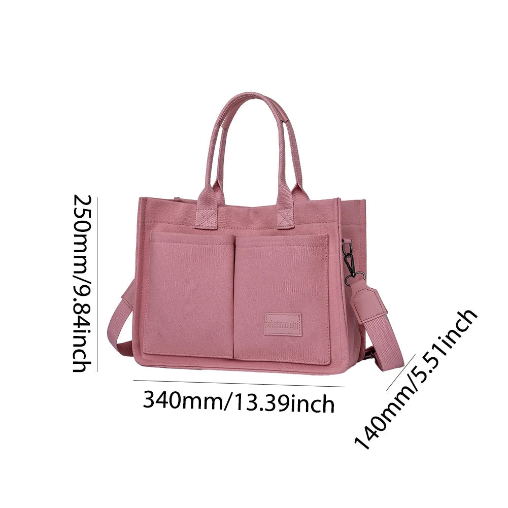 Large Capacity Canvas Tote Bag
