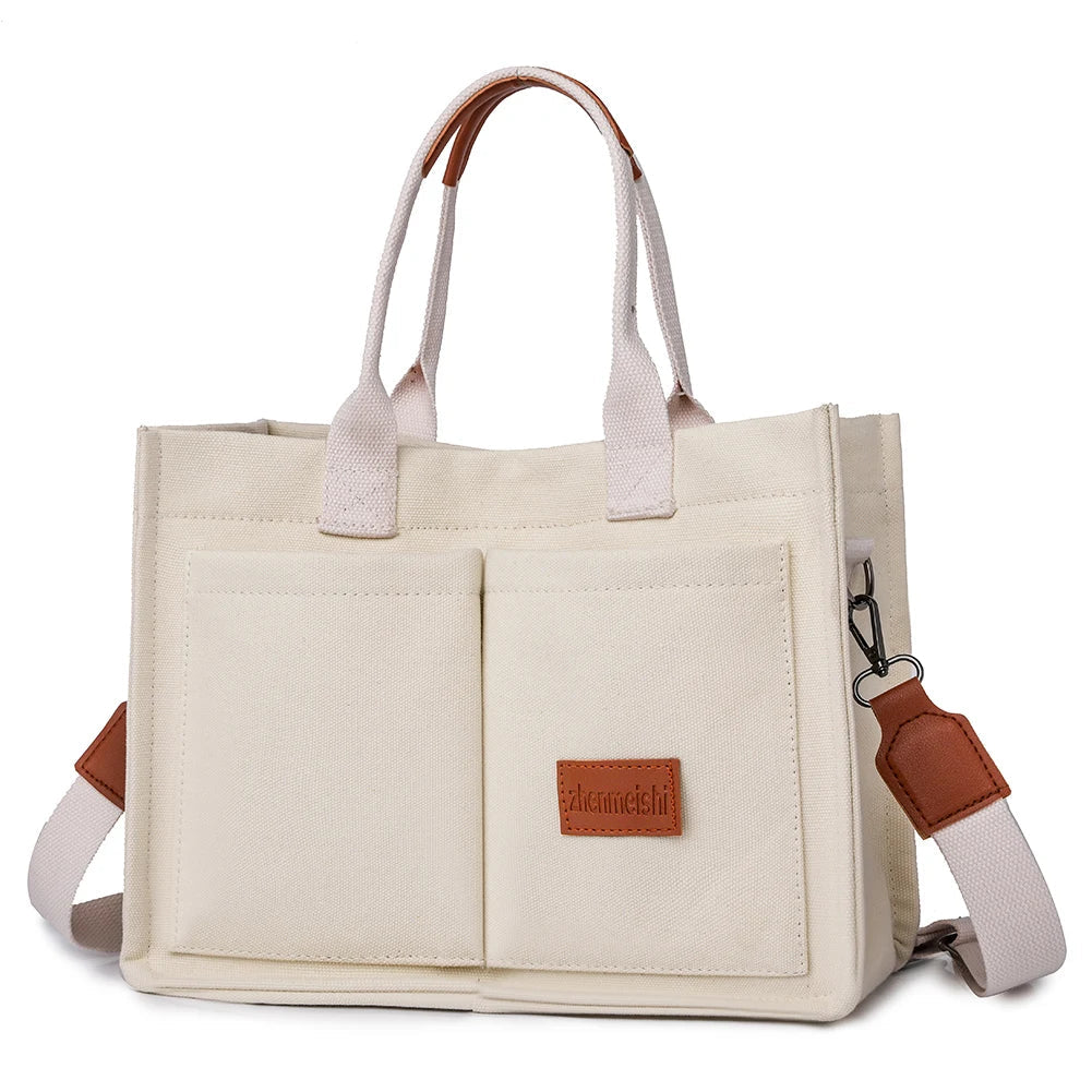 Large Capacity Canvas Tote Bag