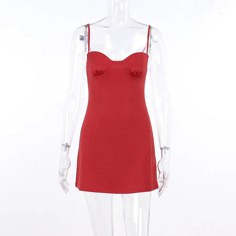 Strappy Sleeveless Mini Dress