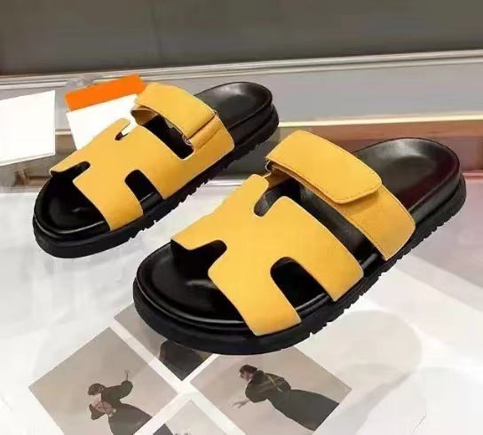 Thick-Soled Beach Sandals