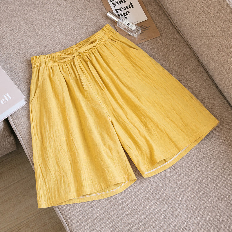 Wide-Leg Shorts