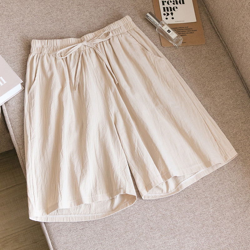 Wide-Leg Shorts
