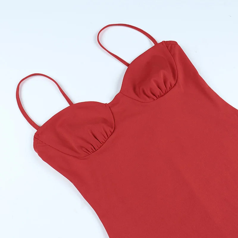 Strappy Sleeveless Mini Dress