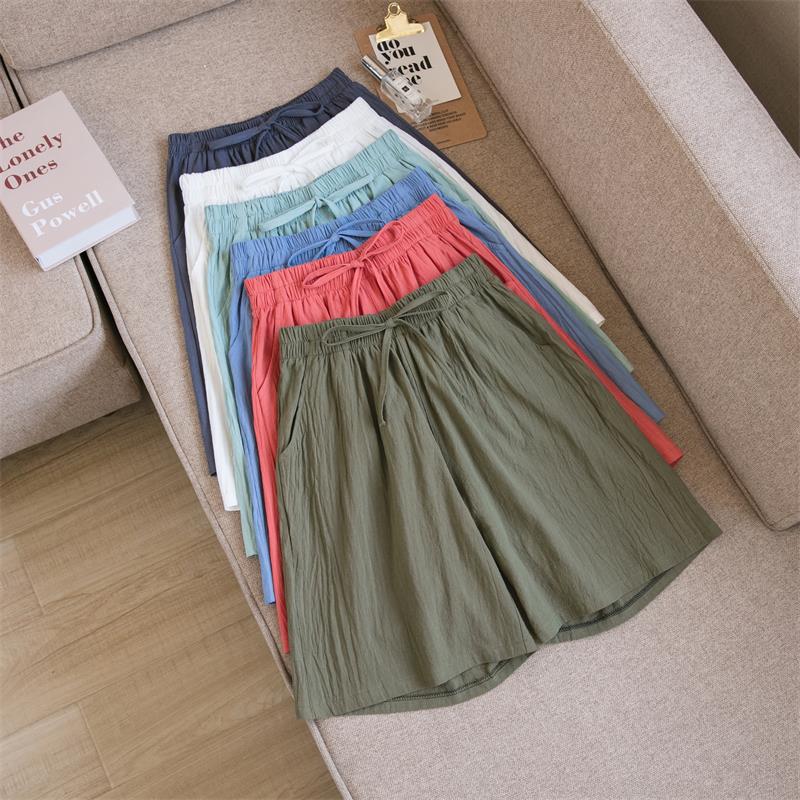 Wide-Leg Shorts