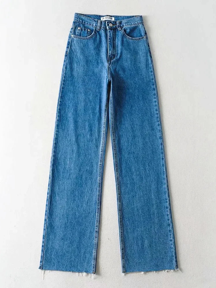 High Waist Baggy Jeans