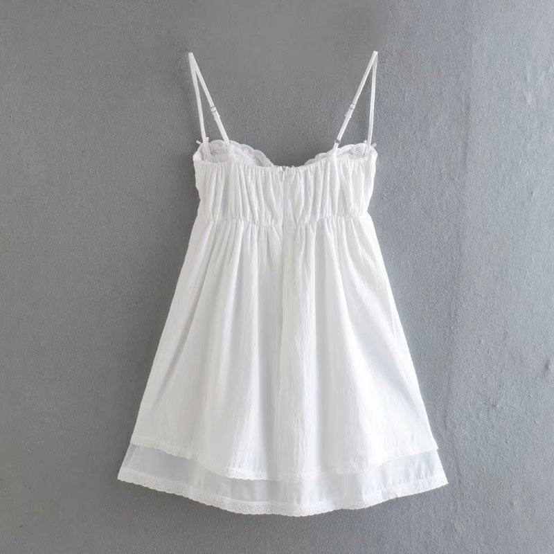Lace Corset A-Line Dress