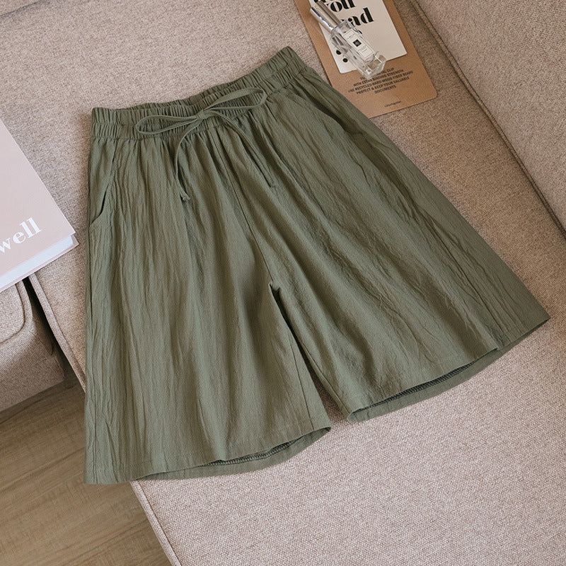 Wide-Leg Shorts