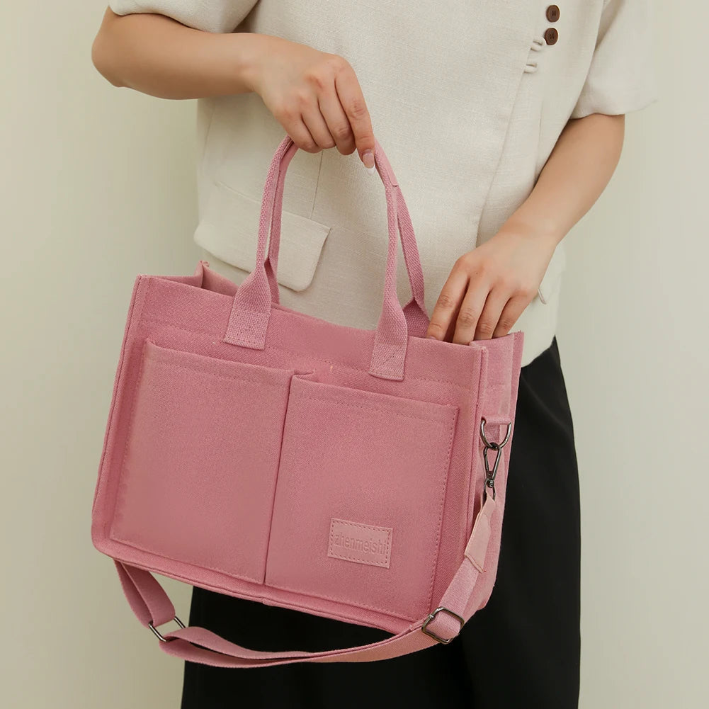Large Capacity Canvas Tote Bag