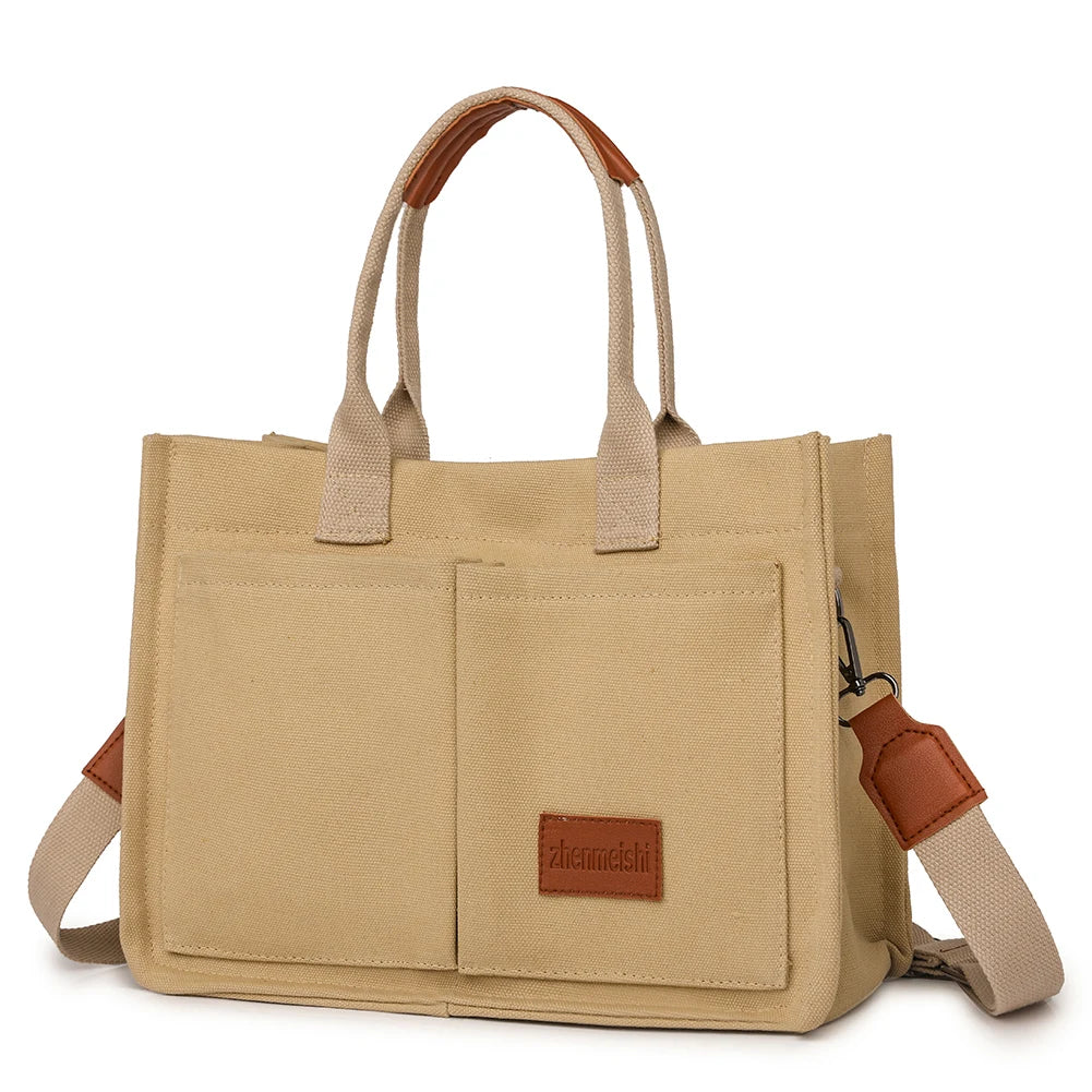 Large Capacity Canvas Tote Bag