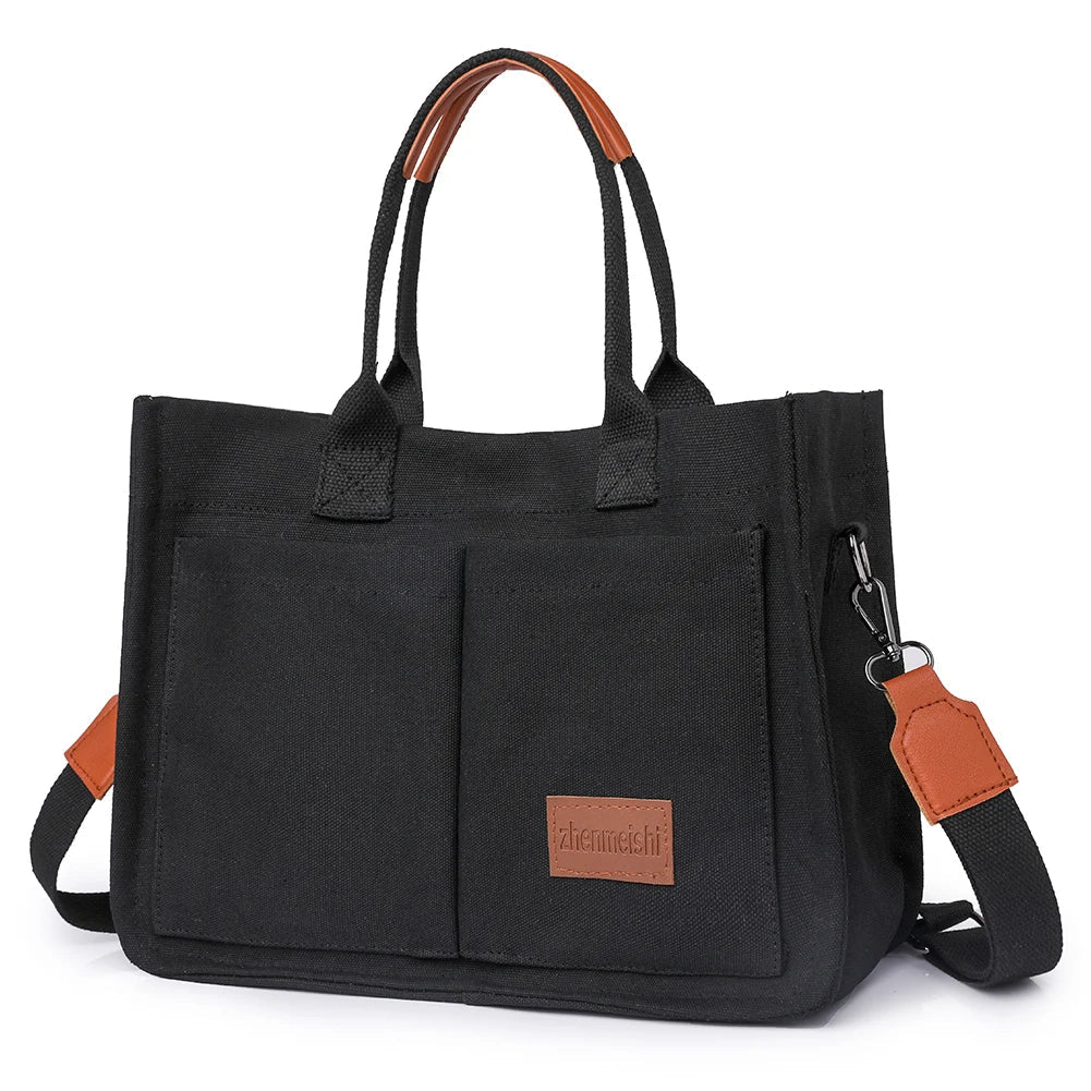 Large Capacity Canvas Tote Bag