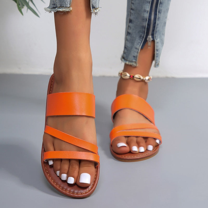 Flat Sandals Slippers Flip-Flops